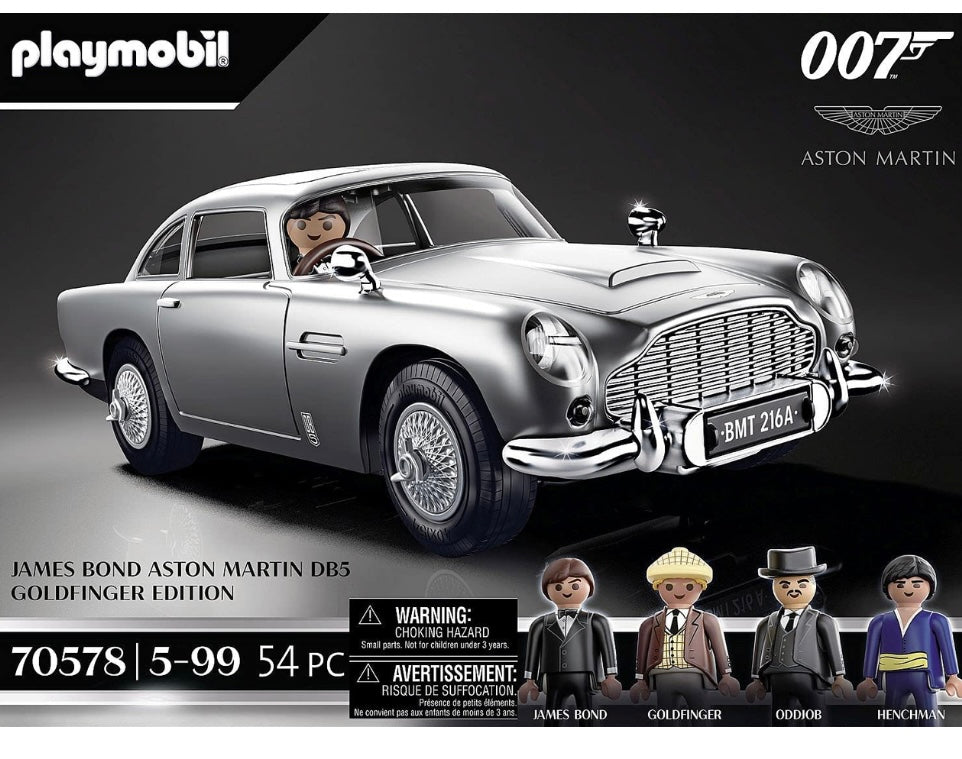Playmobil 70578 James Bond Aston Martin DB5 Goldfinger w Ejector Seat