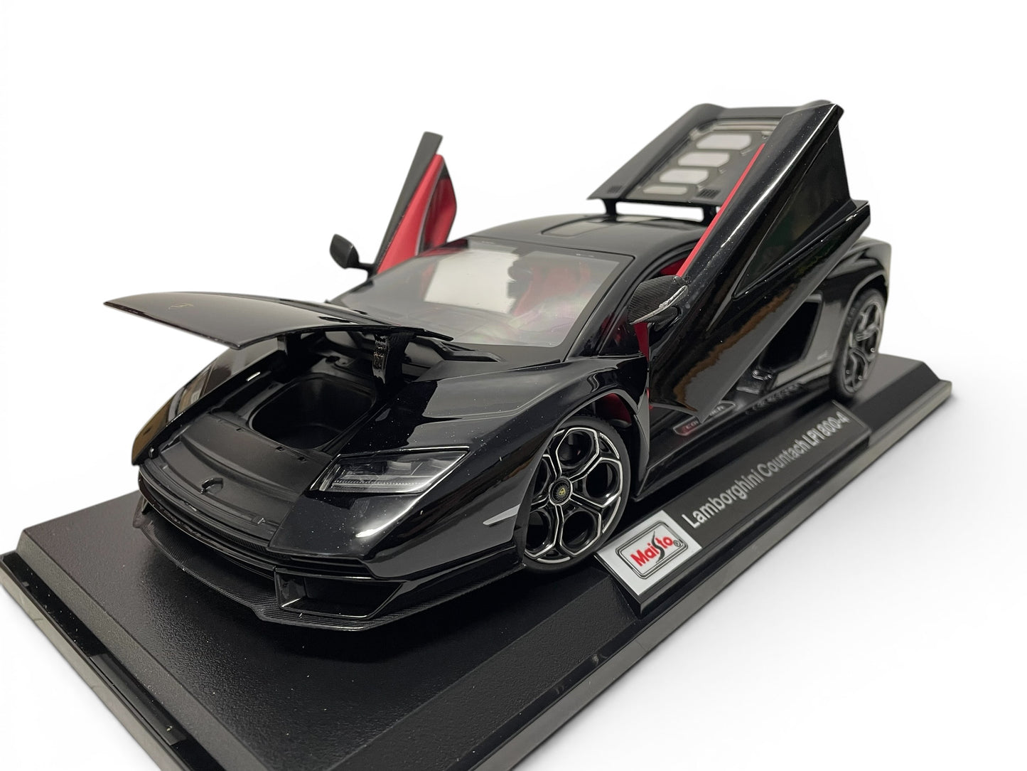 Maisto 1:18 Lamborghini Countach LPI 800-4 Black SE edition Diecast Model Car