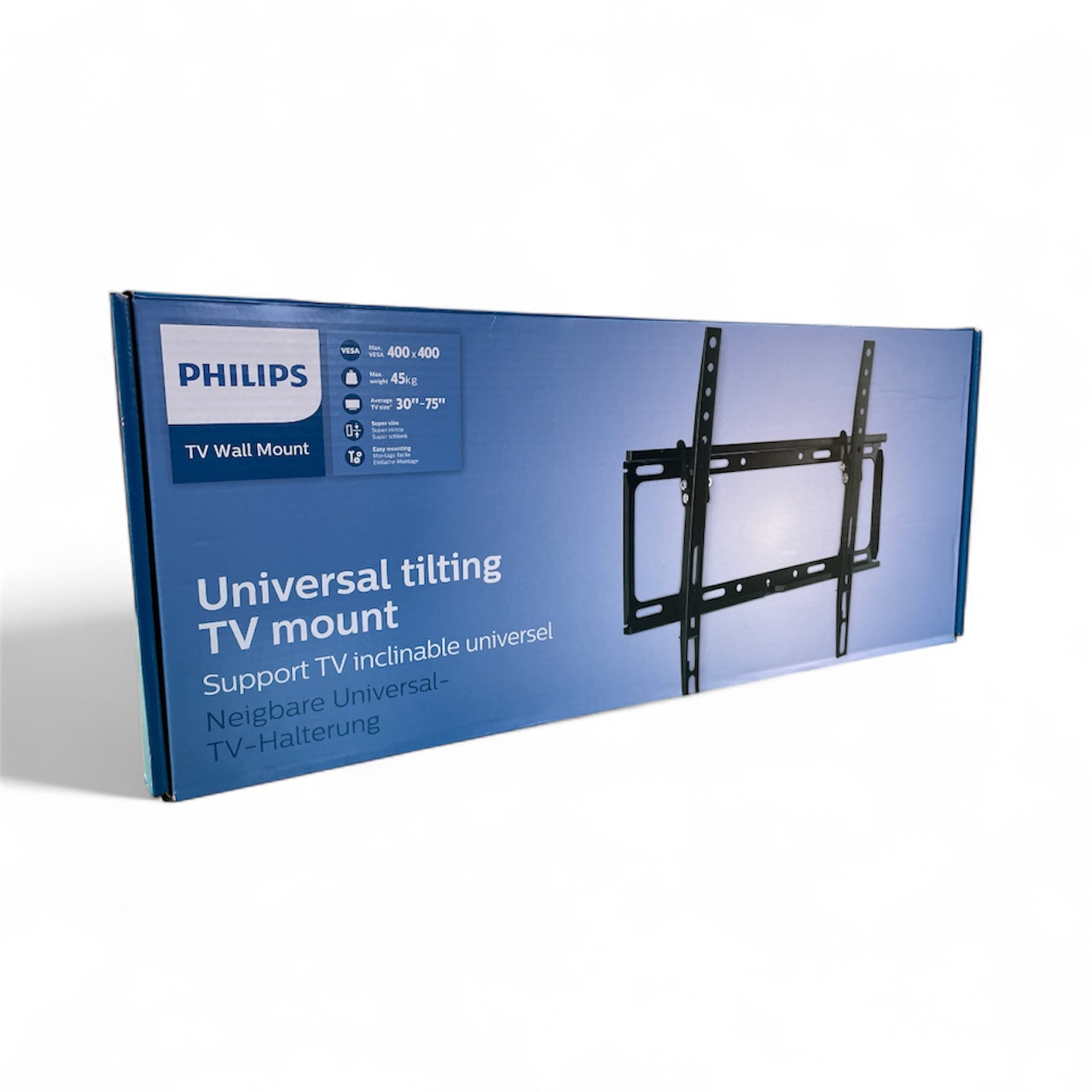 Philips 30 - 75 inch Universal Tilt TV Wall Mount VESA 45kg LED LCD OLED Lockable