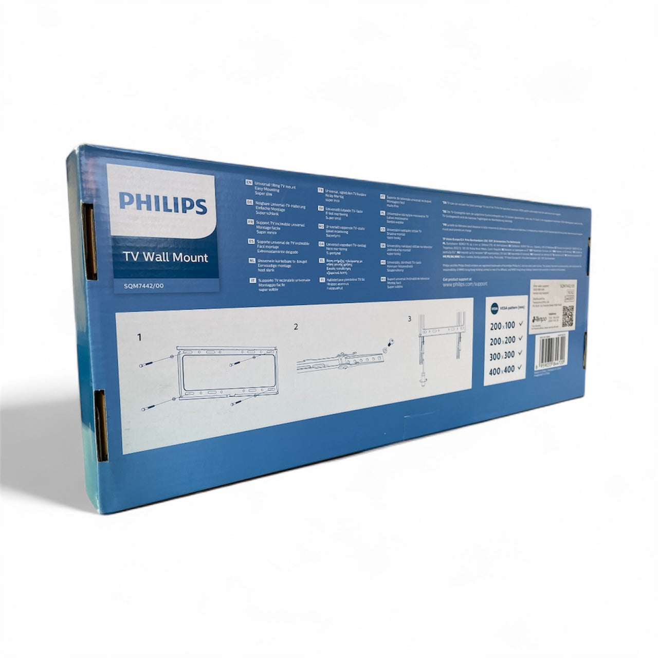 Philips 30 - 75 inch Universal Tilt TV Wall Mount VESA 45kg LED LCD OLED Lockable