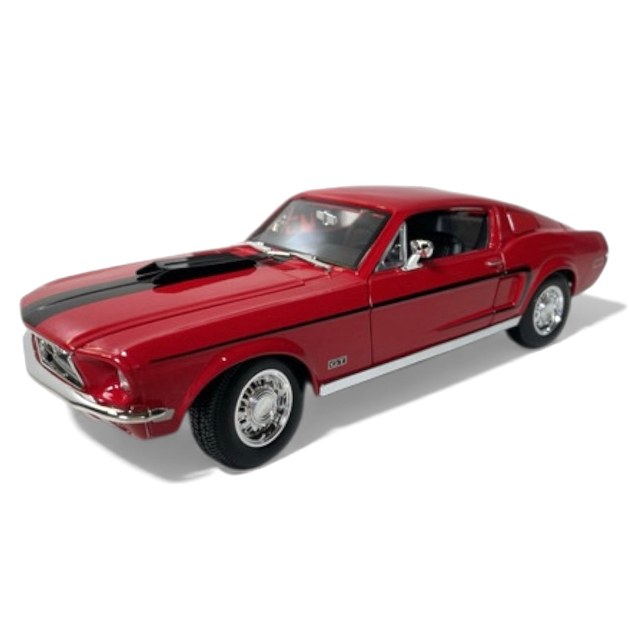 Maisto 1:18 Ford Mustang v8 GT Cobra Jet 428 V8 1968 Red SE Edition