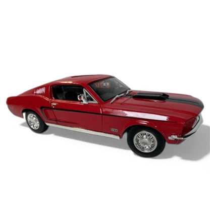 Maisto 1:18 Ford Mustang v8 GT Cobra Jet 428 V8 1968 Red SE Edition