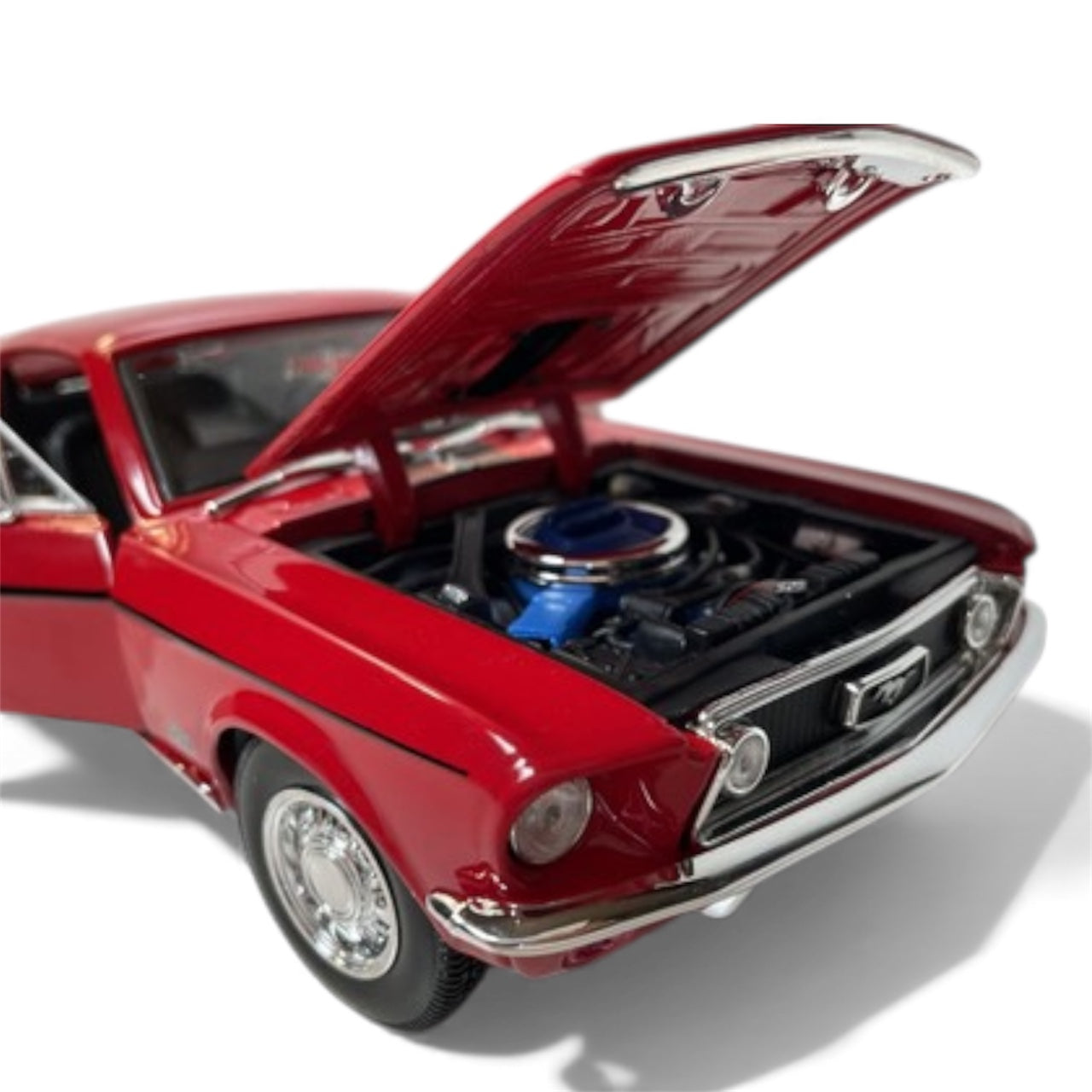 Maisto 1:18 Ford Mustang v8 GT Cobra Jet 428 V8 1968 Red SE Edition
