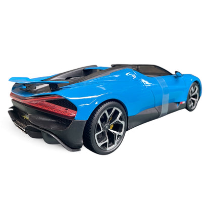 Maisto 1:18 Bugatti Mistral W16 Blue Diecast Model SE Edition