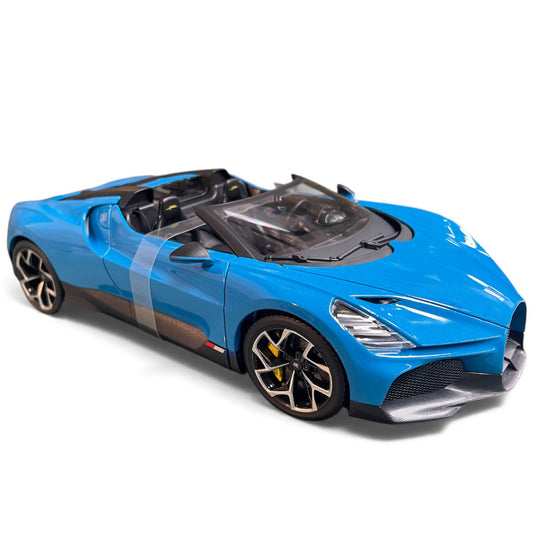 Maisto 1:18 Bugatti Mistral W16 Blue Diecast Model SE Edition