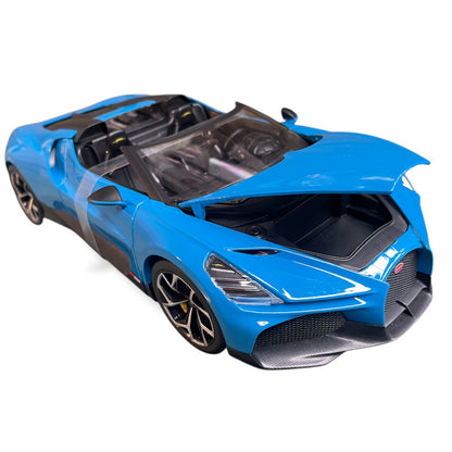 Maisto 1:18 Bugatti Mistral W16 Blue Diecast Model SE Edition
