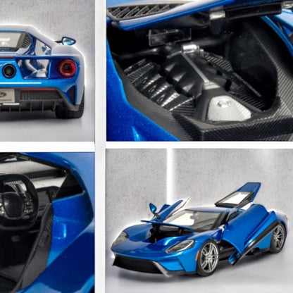 Maisto 1:18 Ford GT 2017 Blue Diecast Model SE Edition
