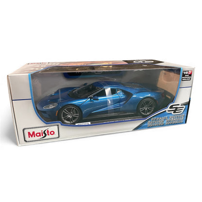 Maisto 1:18 Ford GT 2017 Blue Diecast Model SE Edition