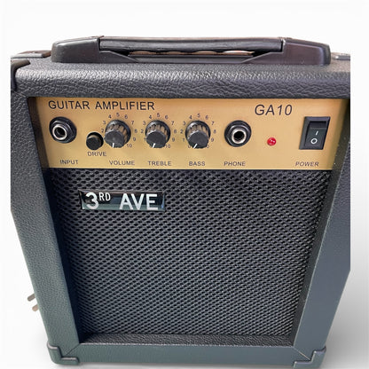 3rd Avenue Nomans UK 10W Electric Guitar Amplifier GA10 Black