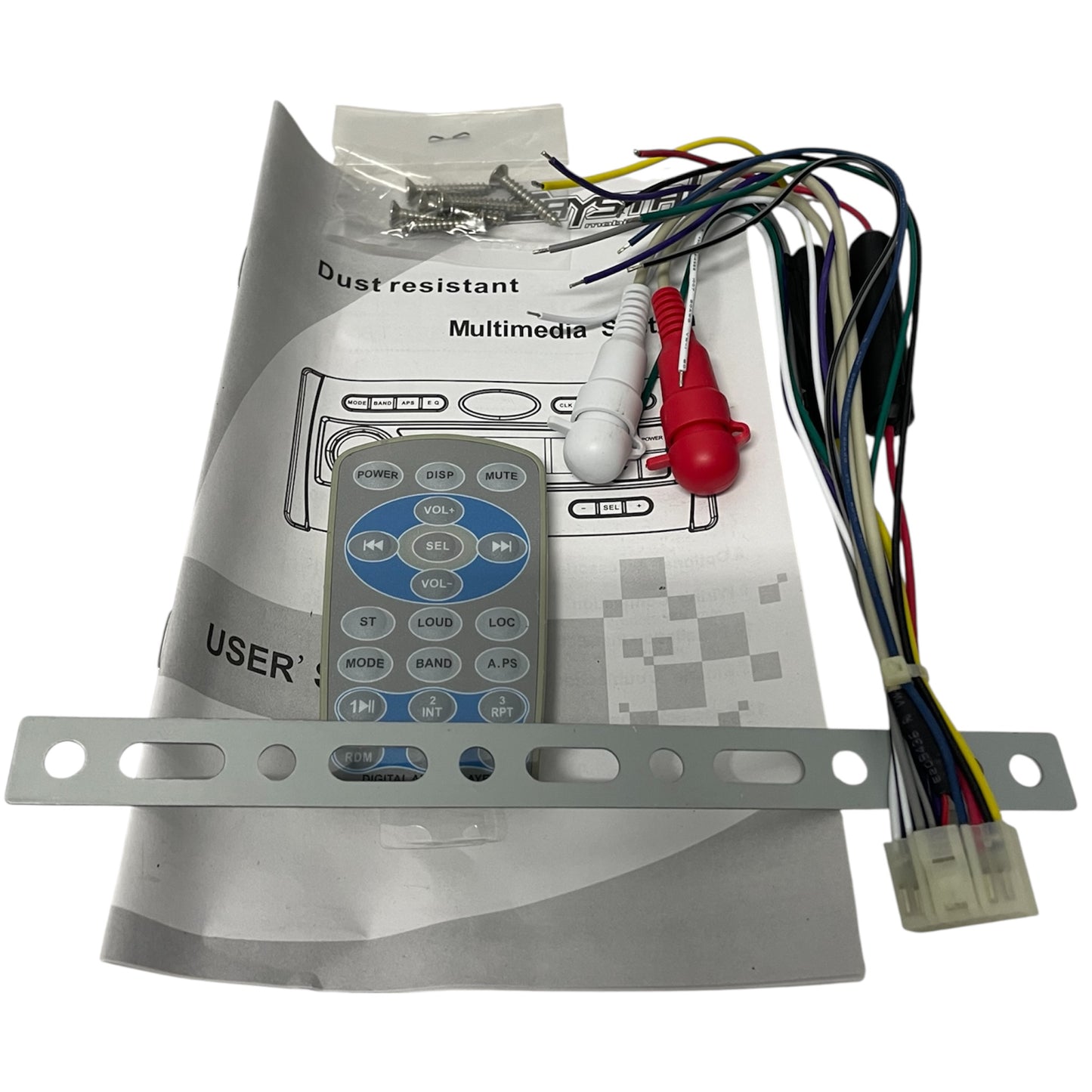 Crystal Marine Boat CD MP3 WMA AM FM Radio System Head Unit CR450W