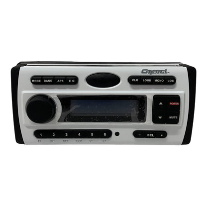 Crystal Marine Boat CD MP3 WMA AM FM Radio System Head Unit CR450W