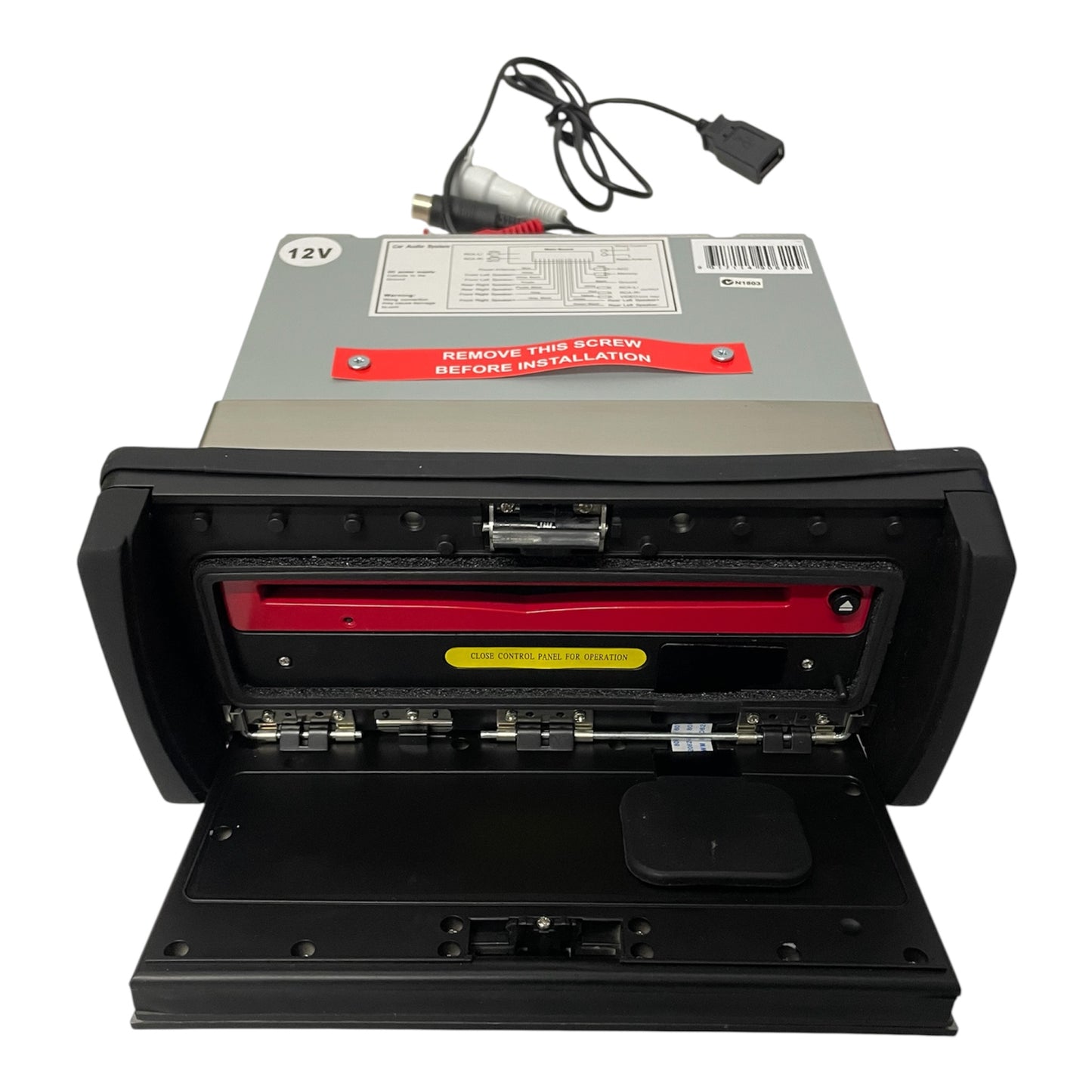 CrystalCrystal CR450 Heavy Duty Head Unit – Dust resistant CD Player Radio Audio Farm Construction