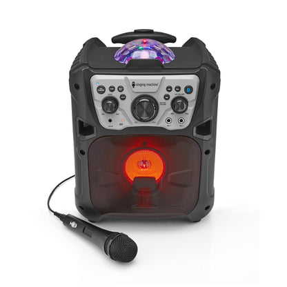 Singing Machine Mini Fiesta Bluetooth Karaoke with Light Show SML640