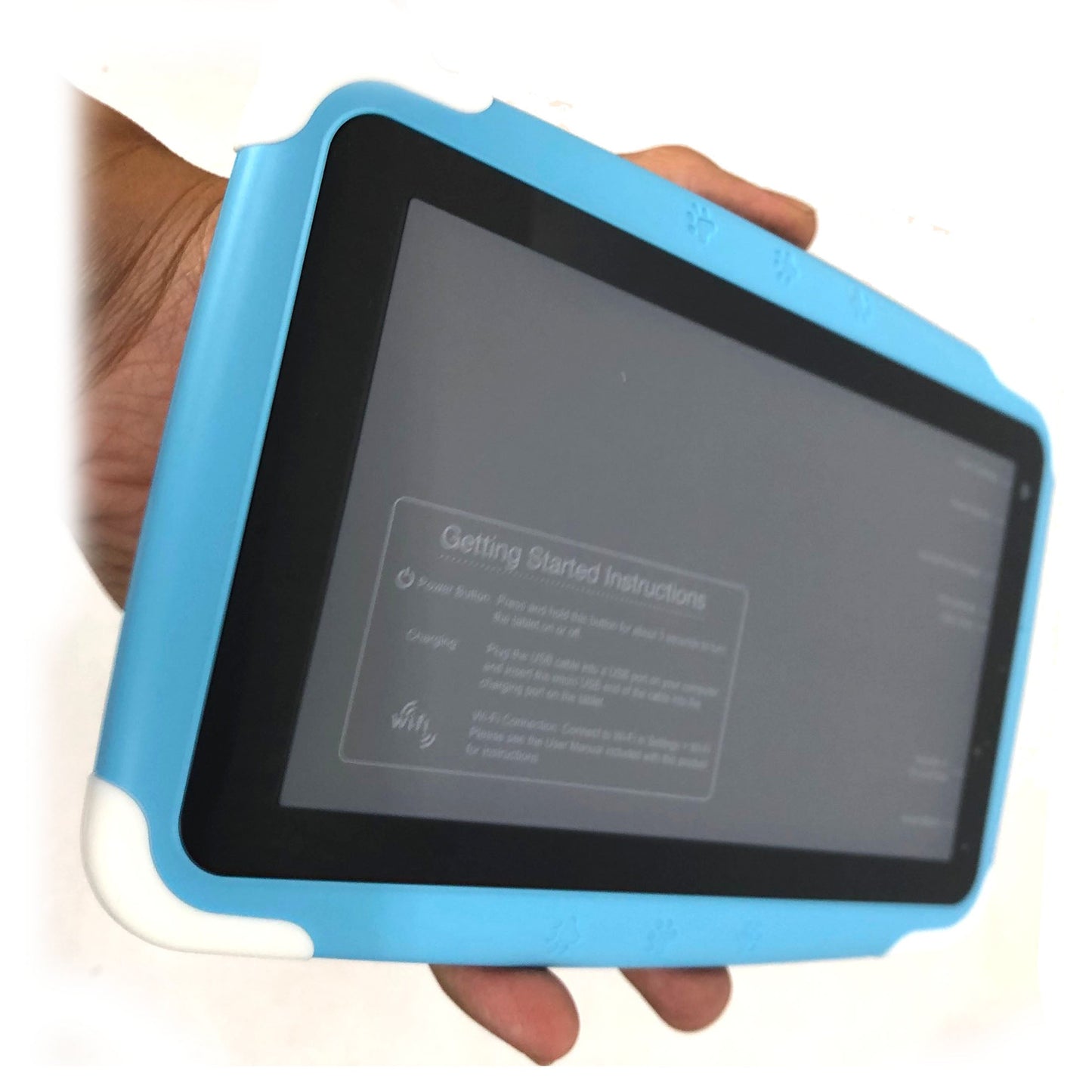 DGTEC 7" IPS Touch Screen Blue Tablet WiFi Quad Core 16GB Kids Iwawa Parent Control