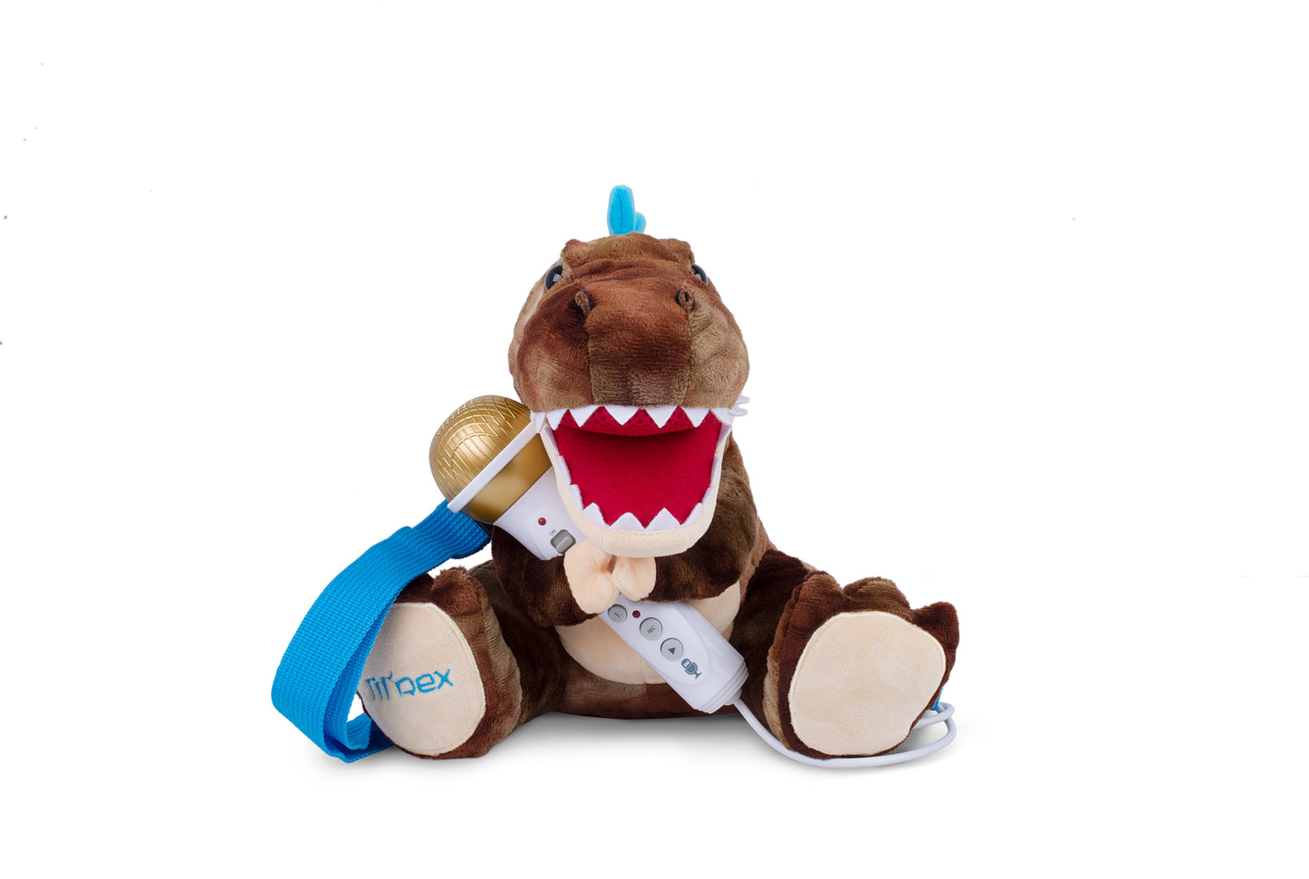 Singing Machine Lil Rex Karaoke Sing along Dinosaur Doll Plushy