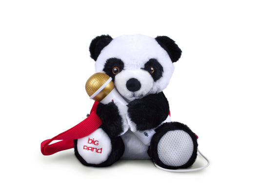 Singing Machine Big Panda Sing-along Karaoke Doll Plushy