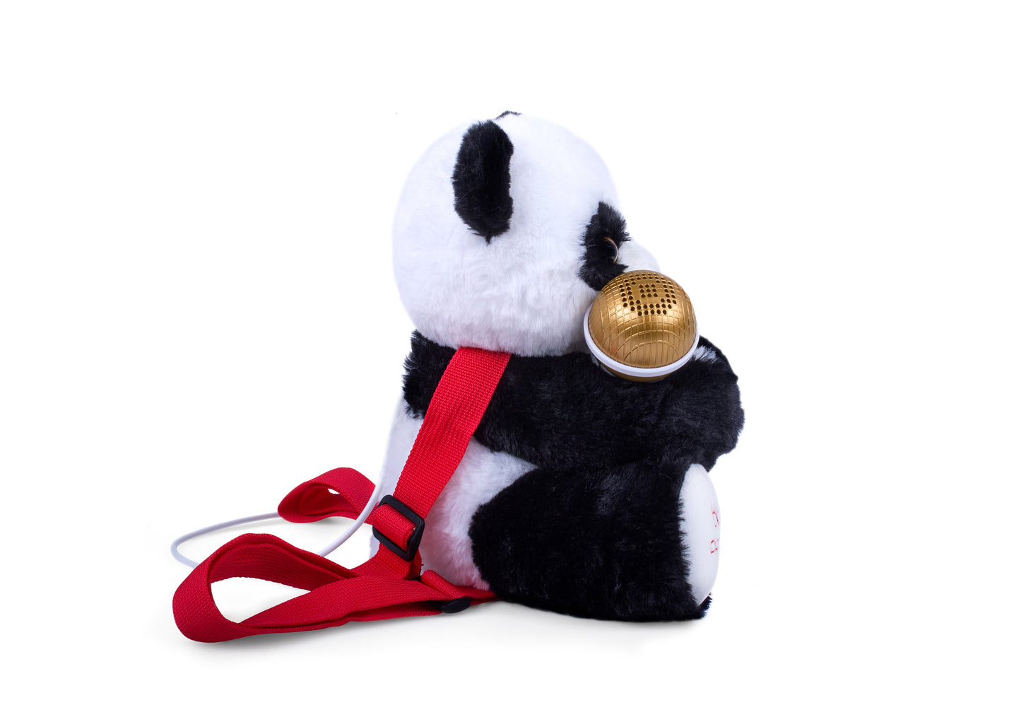 Singing Machine Big Panda Sing-along Karaoke Doll Plushy