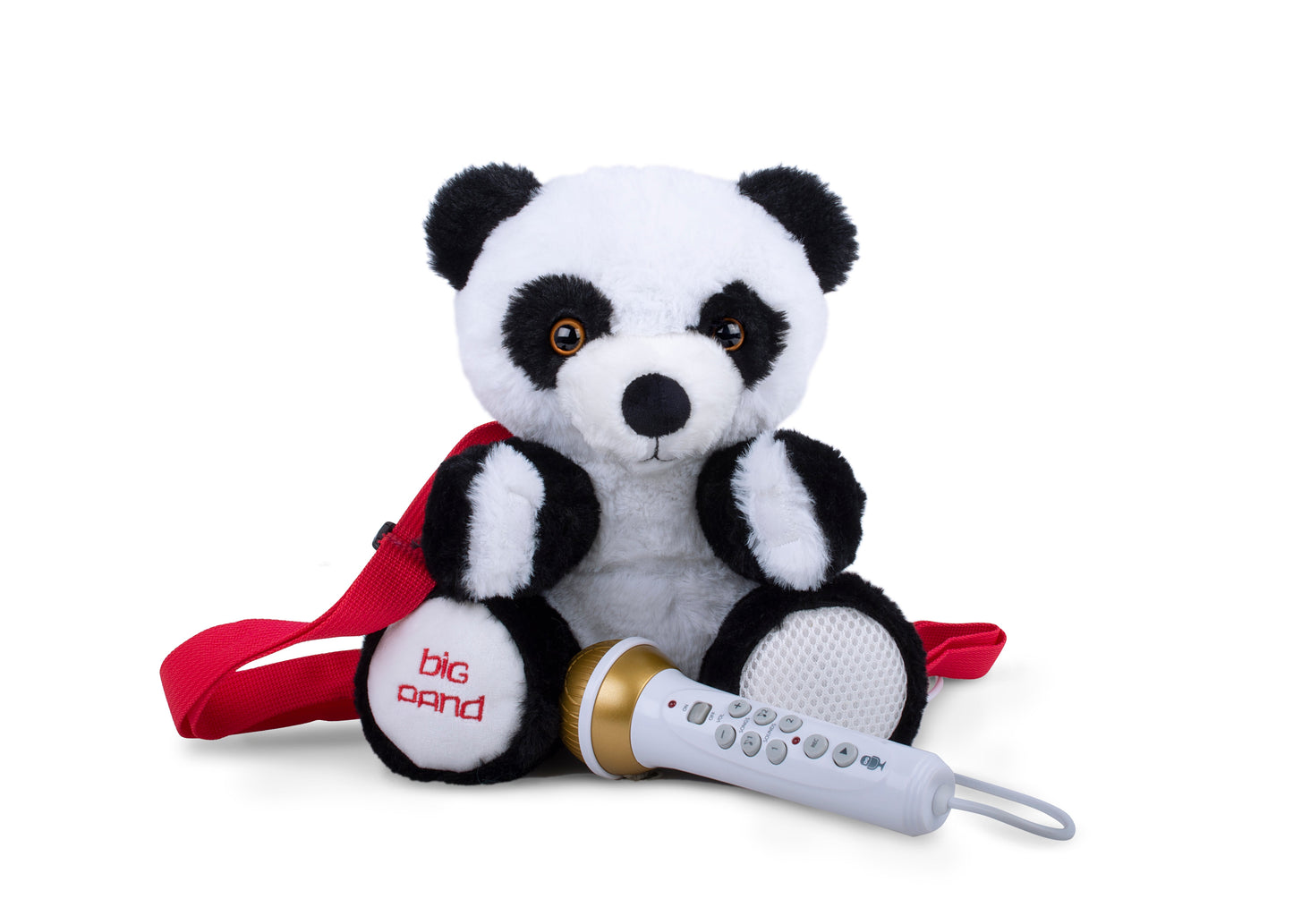 Singing Machine Big Panda Sing-along Karaoke Doll Plushy