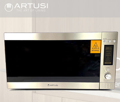 Special Offer Artusi Grill Convection 31L Microwave Oven Full Stainless Steel Multi Function AMC31X