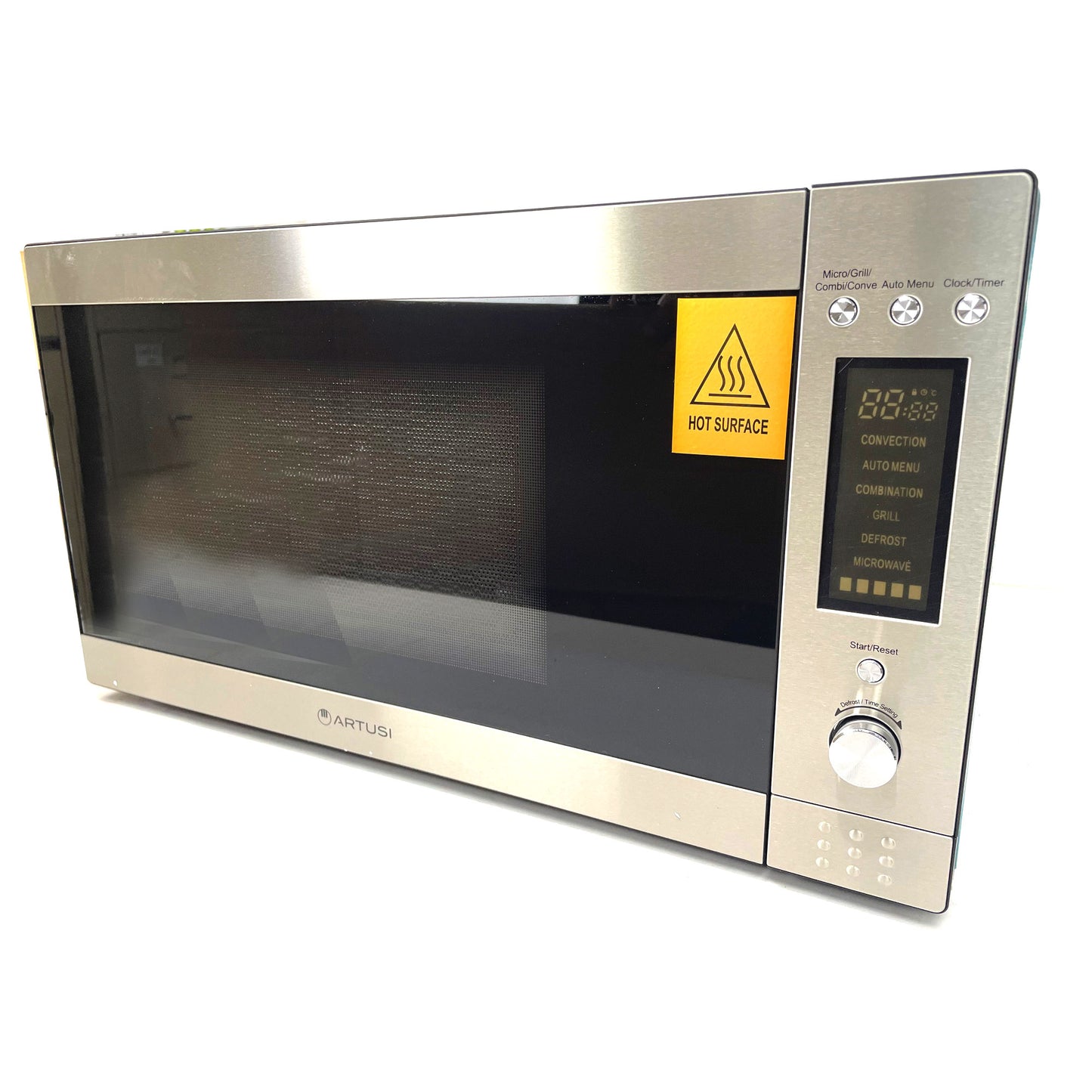 Special Offer Artusi Grill Convection 31L Microwave Oven Full Stainless Steel Multi Function AMC31X
