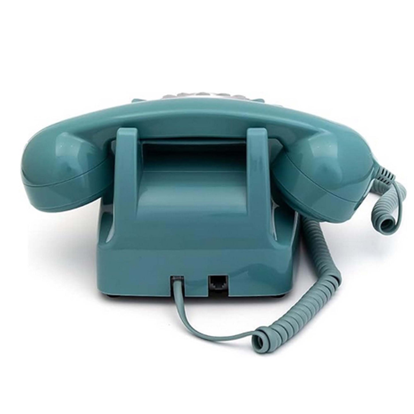 GPO 746 Azure Blue Retro Push Button Landline Corded Desk Phone Bell Ring