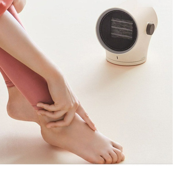 Special Offer - Kawa Oscillating Ceramic Designer Heater Personal Home Office Desk Sakura Pink