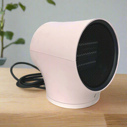 Special Offer - Kawa Oscillating Ceramic Designer Heater Personal Home Office Desk Sakura Pink