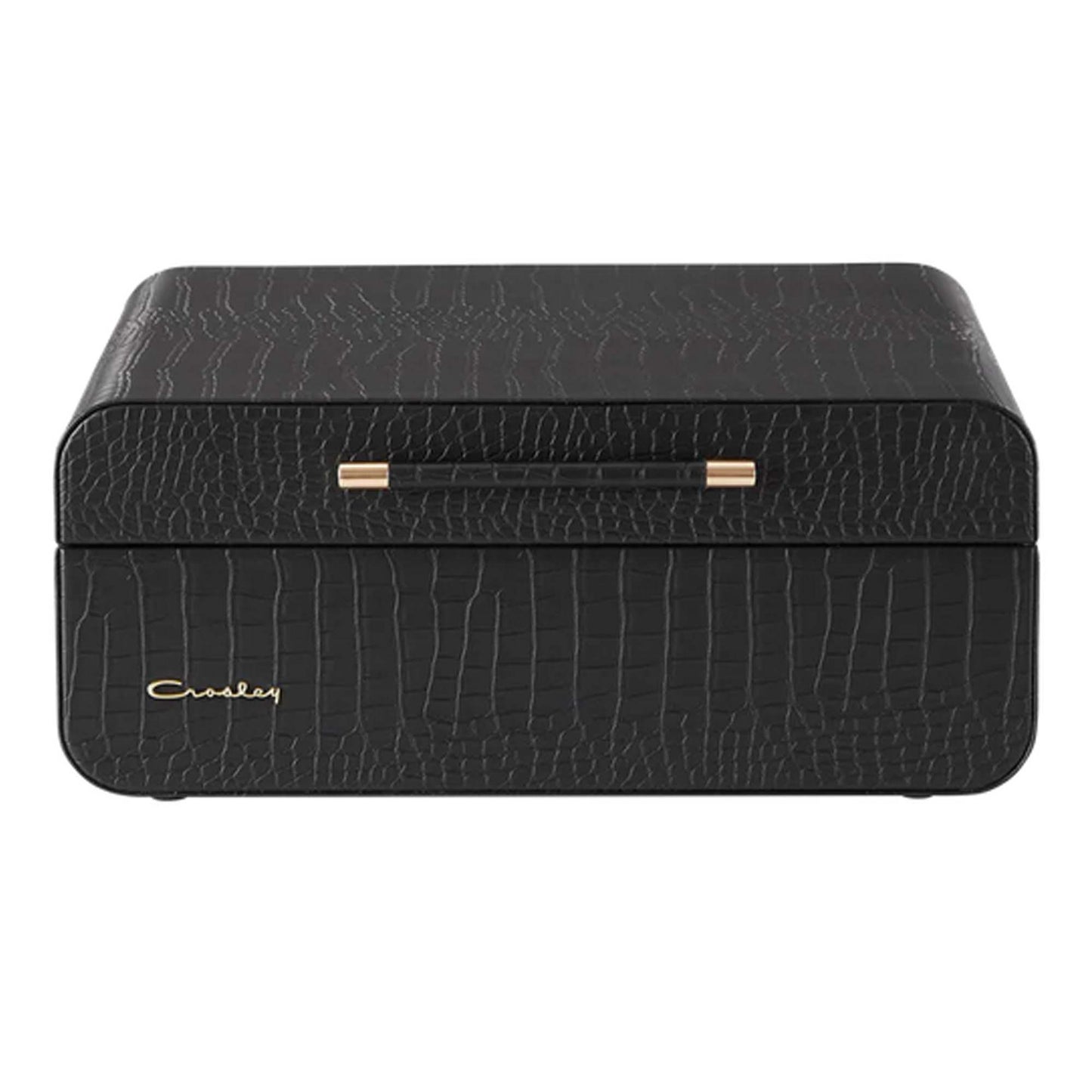 Crosley Mercury Record Player Turntable Black Croc Premium Bluetooth 2-Way
