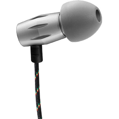 House of Marley Legend In-Ear Headphones Aluminium Sapele Wood EMDE003RG Wired
