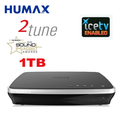 HUMAX HDR-3000T 1TB HDD TWIN HD TUNER TV QUAD PVR RECORDER