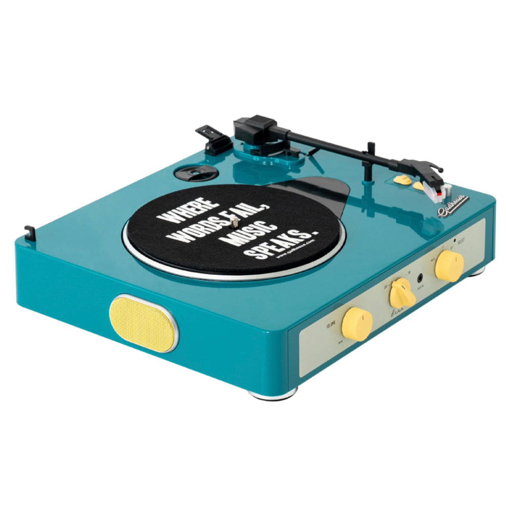 Gadhouse Brad MKII Record Player 3 speed with Built in Speakers - Green