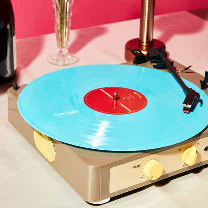 Gadhouse Brad MKII Bluetooth Turntable Record Player 3 speed Portable - Grey