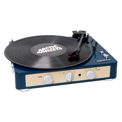 Gadhouse Brad MKII Bluetooth Turntable Record Player USB-C Powered - Navy