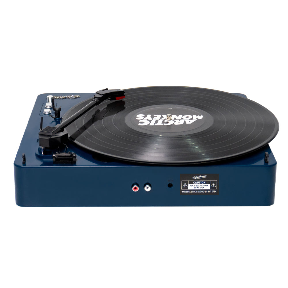 Gadhouse Brad MKII Bluetooth Turntable Record Player USB-C Powered - Navy