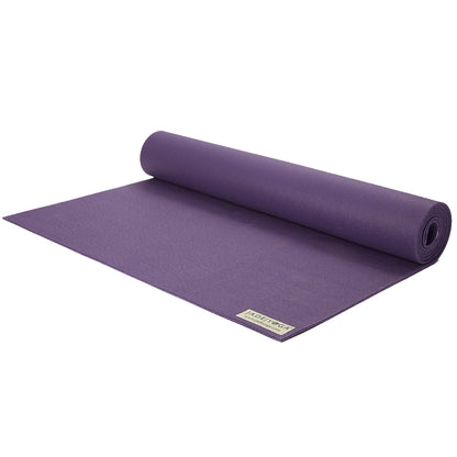 Jade Yoga Harmony Mat Natural Rubber Yoga Mat 172cm 68 inch - Purple