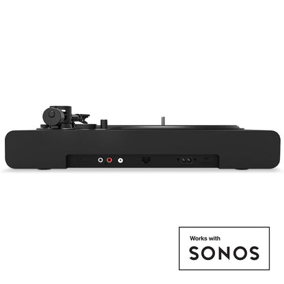 Victrola Stream Onyx Turntable Works with Sonos VTR-2000-BLK-INT