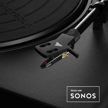 Victrola Stream Onyx Turntable Works with Sonos VTR-2000-BLK-INT