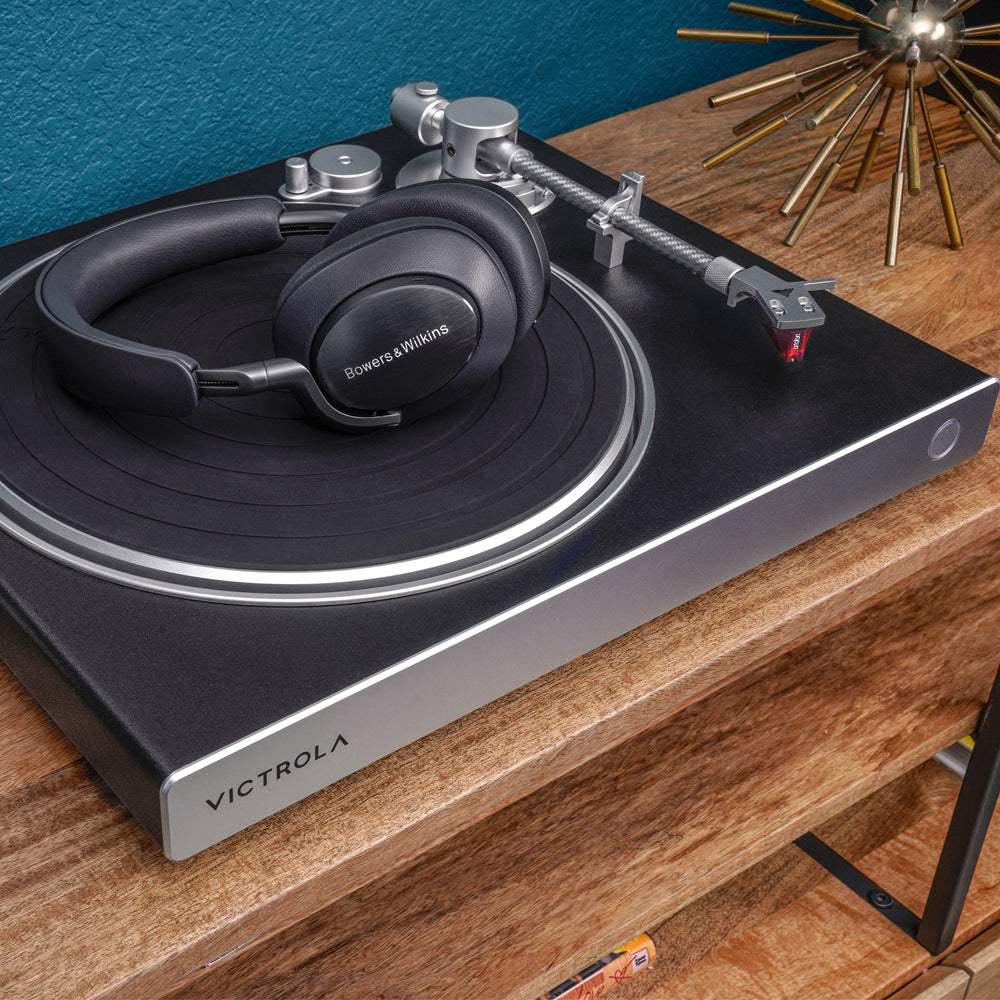Special Offer - Victrola Hi-Res Carbon Turntable Bluetooth aptX Ortofon 2M AptX VTR-2500