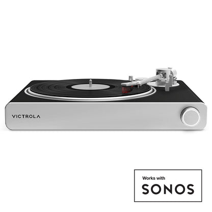 Victrola Stream Carbon Turntable works with SONOS VTR-3000-BSL-INT