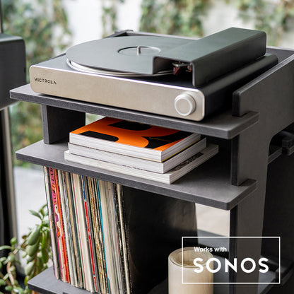 Victrola Stream Carbon Turntable works with SONOS VTR-3000-BSL-INT