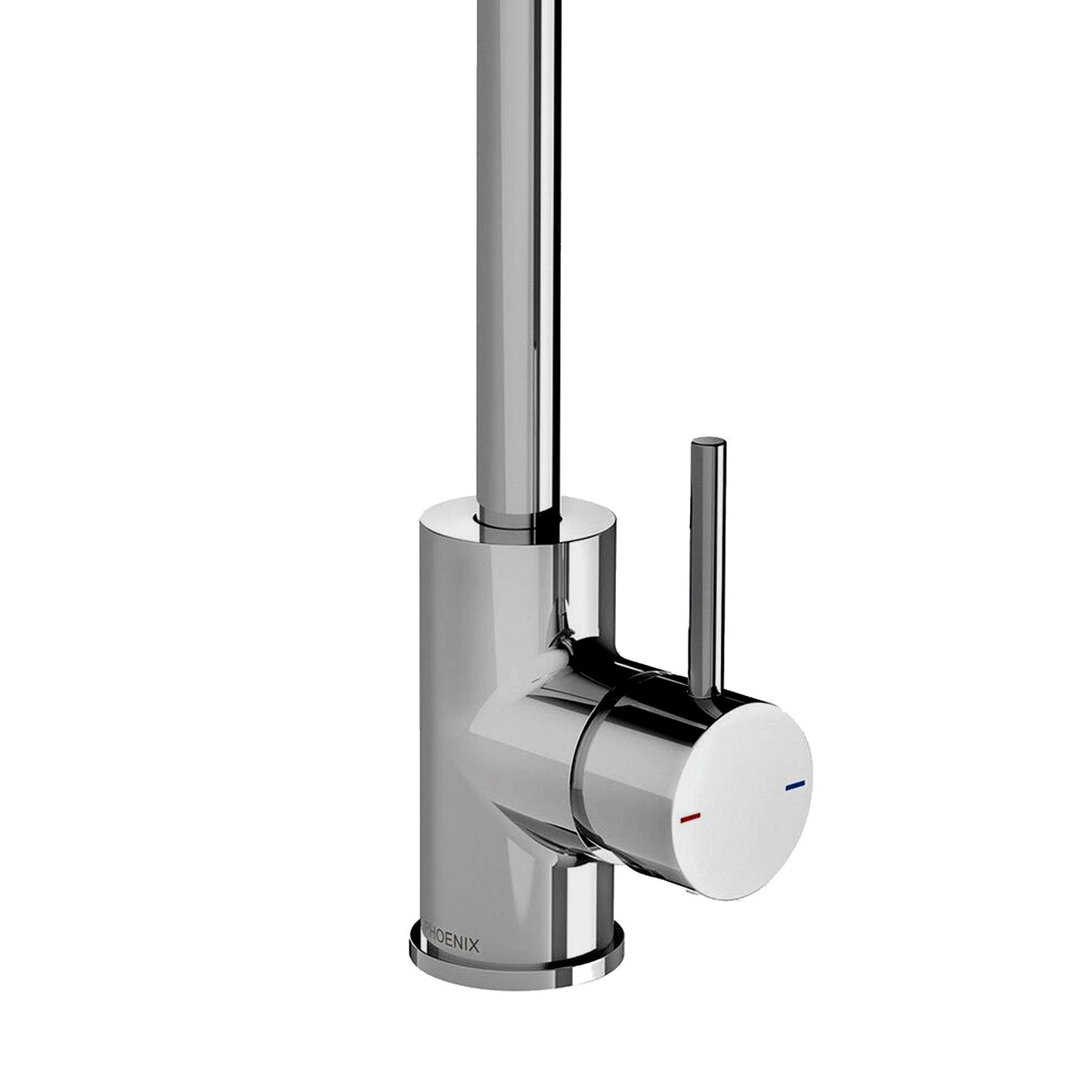 Phoenix Tapware Pina Australian Kitchen Sink Mixer Tap Chrome Gooseneck 200mm