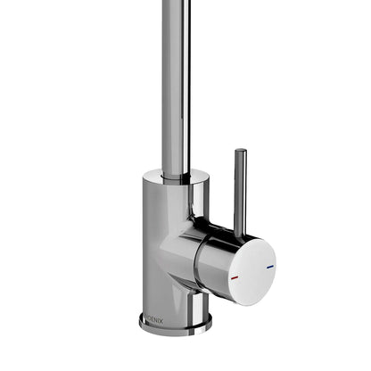 Phoenix Tapware Pina Australian Kitchen Sink Mixer Tap Chrome Gooseneck 200mm