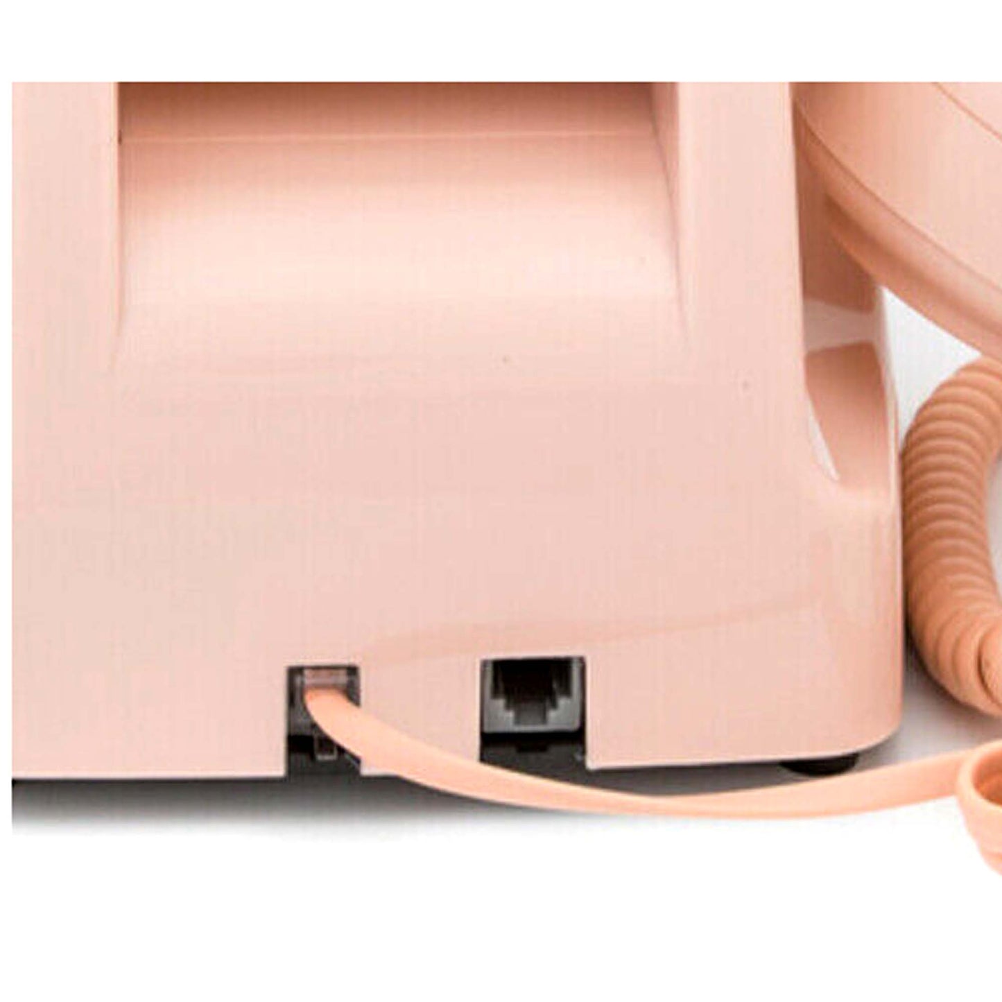 GPO 746 Pink Retro Push Button Landline Corded Desk Phone Bell Ring