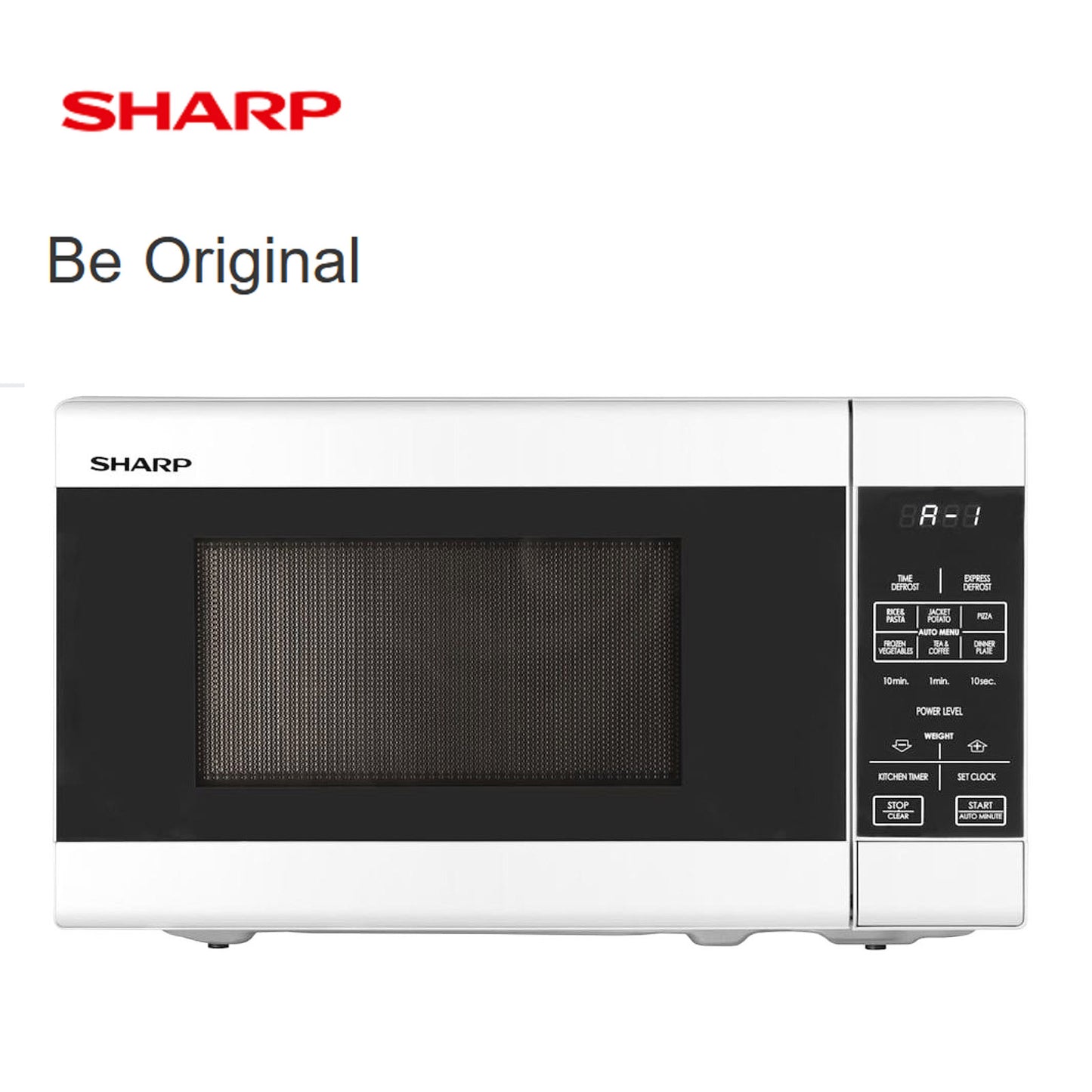 Sharp 20L Compact Inverter Microwave Oven 750w R211DW White