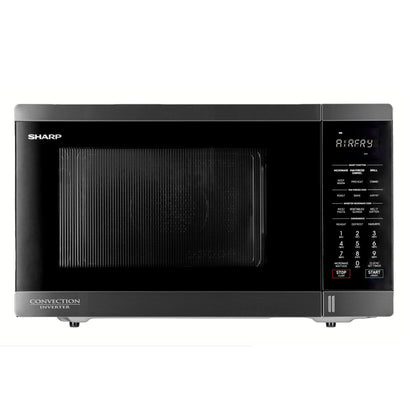 Sharp 32L Airfry Convection Microwave Oven Black Stainless Steel R321CAFBS