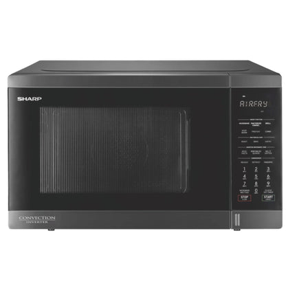 Sharp 32L Airfry Convection Microwave Oven Black Stainless Steel R321CAFBS