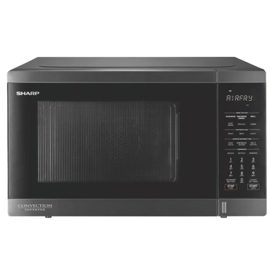 Sharp 32L Airfry Convection Microwave Oven Black Stainless Steel R321CAFBS