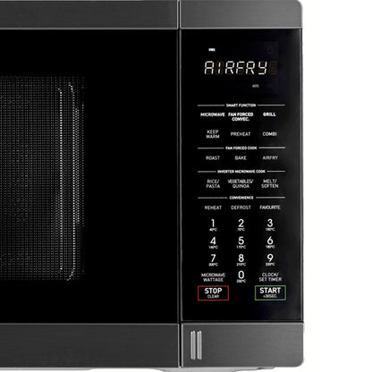 Sharp 32L Airfry Convection Microwave Oven Black Stainless Steel R321CAFBS