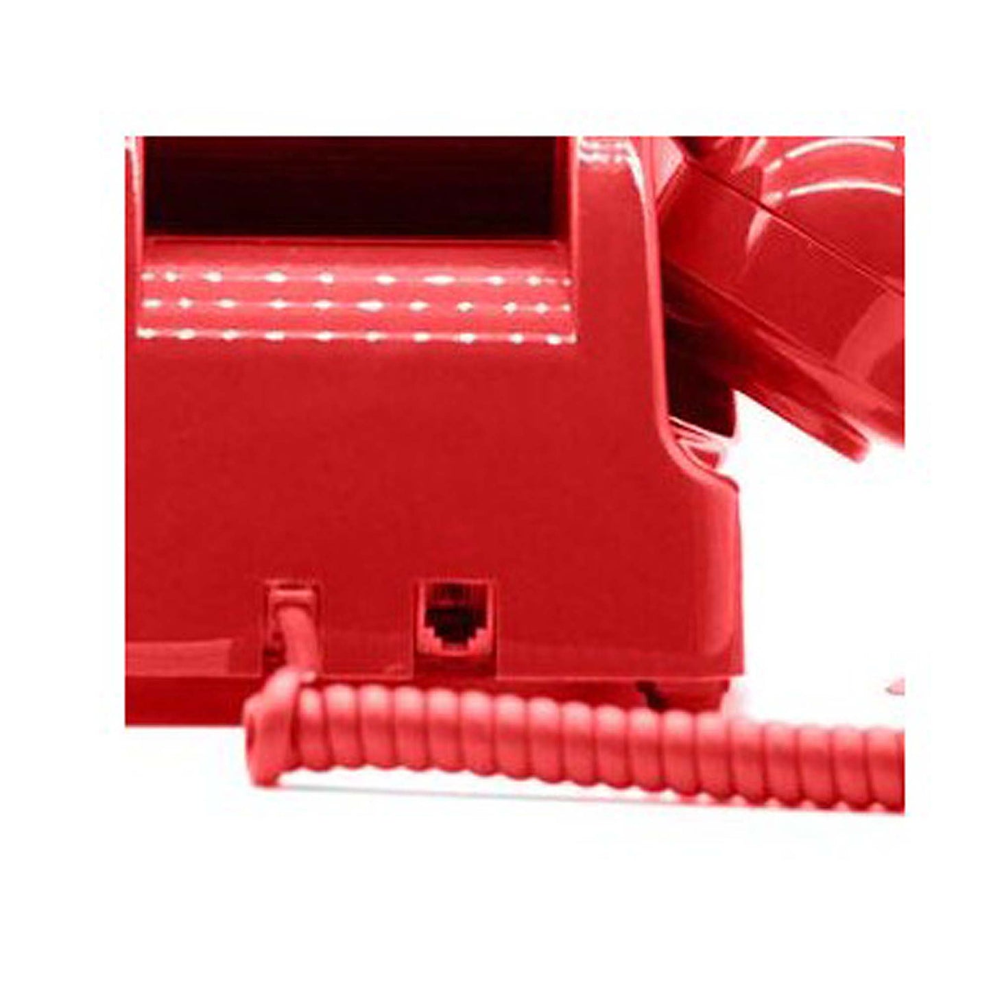 GPO 746 Red Retro Push Button Landline Desk Phone Bell Ring 60s 70s