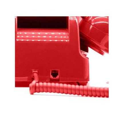 GPO 746 Red Retro Push Button Landline Desk Phone Bell Ring 60s 70s